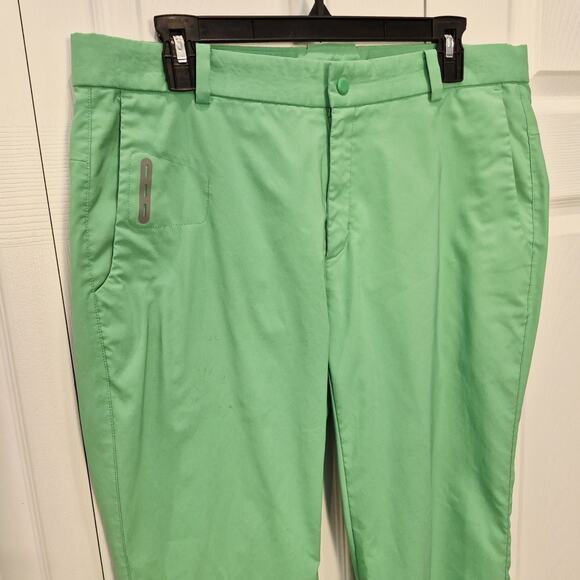 Nike Mens McIlroy ModernTech Tour Performance Dri-Fit Golf Pants 509737 35x30 Gn - Picture 12 of 13